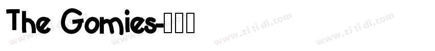 The Gomies字体转换